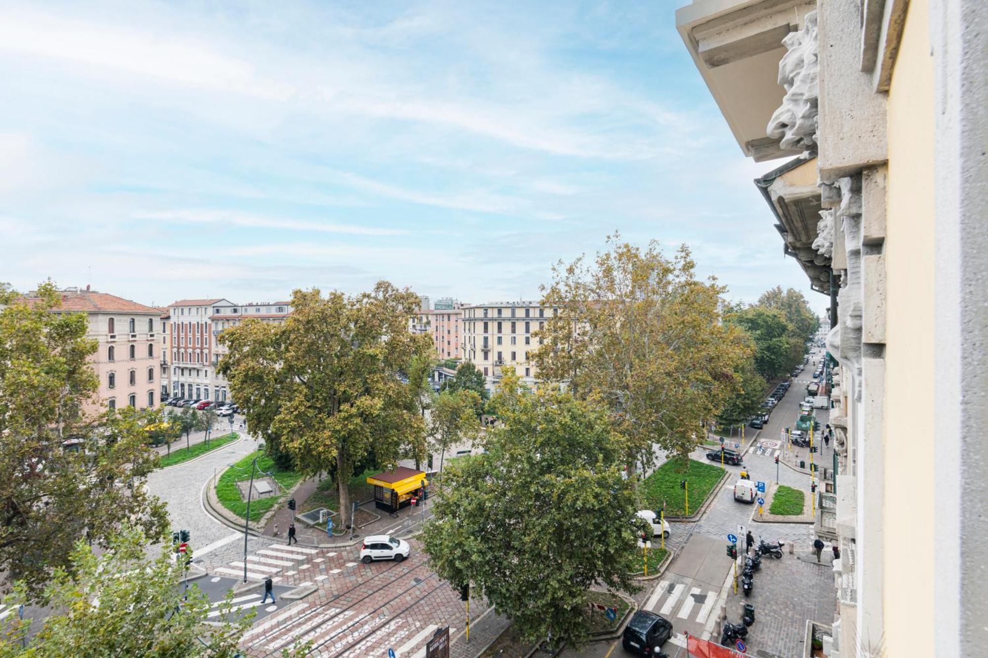 Beautiful Flat Fully Furnished In P.Ta Romana Milan Bagian luar foto